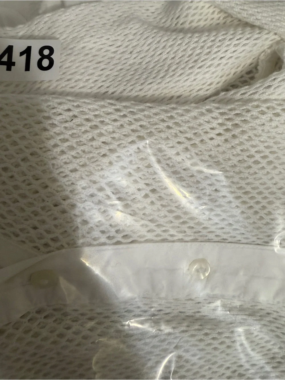 Free People Siggi White Mesh Button-Down Top XS/S Rave Festival Beach‎